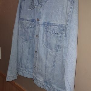 Christine Alexander Light Blue Denim Jacket